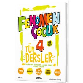 Fenomen Çocuk 4. Sınıf Tüm Dersler Yeni Nesil Soru Bankası