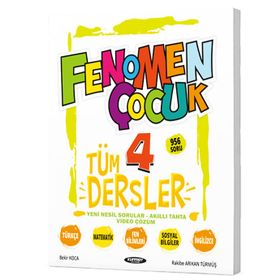 Fenomen Çocuk 4. Sınıf Tüm Dersler Yeni Nesil Soru Bankası