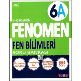 Fenomen Okul 6. Sınıf Fen Bilimleri A Soru Bankası Kurmay Yayıncılık