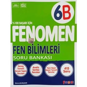 Fenomen Okul 6. Sınıf Fen Bilimleri Soru Bankası 2023