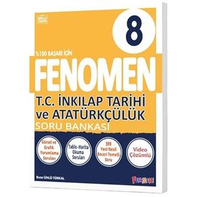 Fenomen Okul 8. Sınıf İnkılap Tarihi Soru Bankası 2023