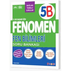Fenomen Okul Yayınları 5. Sınıf Fen Bilimleri Soru Bankası Yni