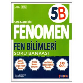 Fenomen Okul Yayınları 5.Sınıf Fen Bilimleri Soru Bankası