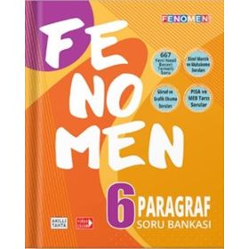 Fenomen Okul Yayınları 6.Sınıf Paragraf Soru Bankası