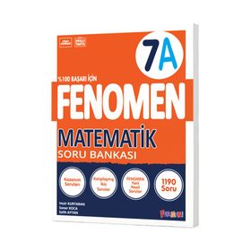 Fenomen Okul Yayınları 7.Sınıf Matematik A Soru Bankası