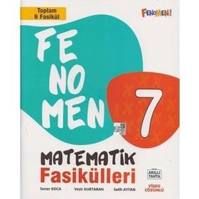 Fenomen Okul Yayınları 7. Sınıf Matematik Fasikül Seti