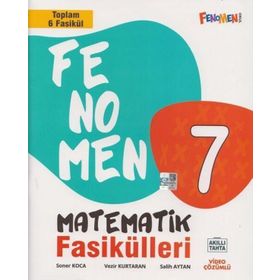 Fenomen Okul Yayınları 7. Sınıf Matematik Fasikül Seti