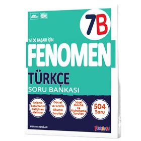 Fenomen Okul Yayınları 7. Sınıf Türkçe B Soru Bankası
