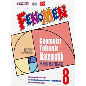Fenomen Okul Yayınları 8. Sınıf Geometri Tabanlı Matematik Soru Bankası
