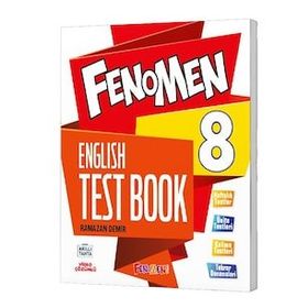 Fenomen Okul Yayınları 8.Sınıf LGS English Test Book