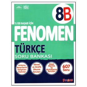 Fenomen Okul Yayınları 8. Sınıf LGS Türkçe Fenomen Soru Bankası