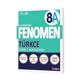 Fenomen Okul Yayınları 8. Sınıf LGS Türkçe Fenomen Soru Bankası