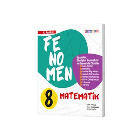 Fenomen Okul Yayınları 8. Sınıf Matematik Fenomen Fasikül 6 Üçgenler Dönüşüm Geometrisi ve Geometrik Cisimler