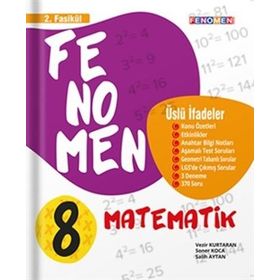 Fenomen Okul Yayınları 8. Sınıf Matematik Üslü İfadeler 2. Fasikül