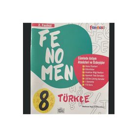 Fenomen Okul Yayınları 8. Sınıf Türkçe Fasikül 2 Cümlede Anlam Atasözleri ve Özdeyişler