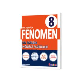 Fenomen Okul Yayınları LGS 4 Fasikül 8. Sınıf On Soruda İngilizce Fasikülleri
