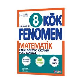 Fenomen Okul Yayınları LGS 8 Fenomen KÖK Matematik Soru Bankası
