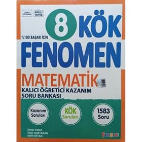 Fenomen Okul Yayınları LGS 8 Fenomen KÖK Matematik Soru Bankası