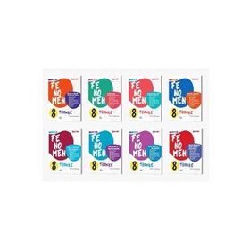 Fenomen Okul Yayınları LGS 8. Sınıf 1-2-3-4-5-6-7-8. Sayılar Türkçe Fasikül Seti