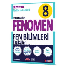 Fenomen Okul Yayınları LGS 8. Sınıf Madde ve Endüstri Fen Bilimleri 4. Fasikül