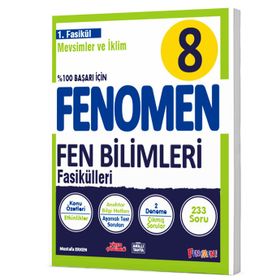 Fenomen Okul Yayınları LGS 8. Sınıf Mevsimler ve İklim Fen Bilimleri 1. Fasikül