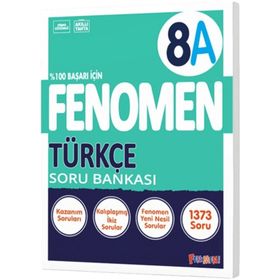 Fenomen Okul Yayınları LGS 8. Sınıf Türkçe A Soru Bankası
