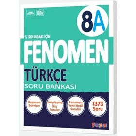 Fenomen Okul Yayınları LGS 8. Sınıf Türkçe A Soru Bankası