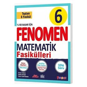 Fenomen Okul Yayınları Video Çözümlü 6. Sınıf Matematik Fasikül Seti
