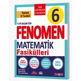 Fenomen Okul Yayınları Video Çözümlü 6. Sınıf Matematik Fasikül Seti