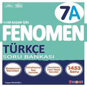 Fenomen Yayınları 2024 7. Sınıf A Türkçe Soru Bankası