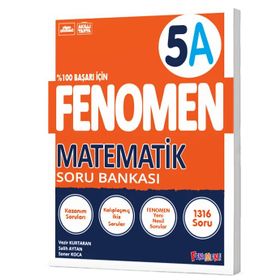 Fenomen Yayınları 5. Sınıf Matematik A Soru Bankası