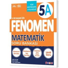 Fenomen Yayınları 5. Sınıf Matematik A Soru Bankası
