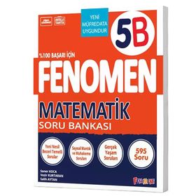 Fenomen Yayınları 5. Sınıf Matematik B Soru Bankası