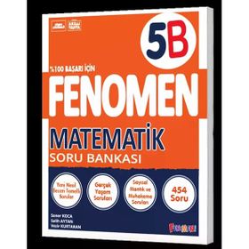 Fenomen Yayınları 5.Sınıf Matematik B Soru Bankası