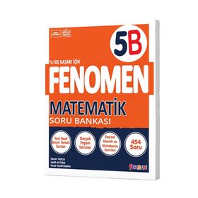 Fenomen Yayınları 5. Sınıf Matematik B Soru Bankası