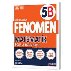 Fenomen Yayınları 5. Sınıf Matematik B Soru Bankası