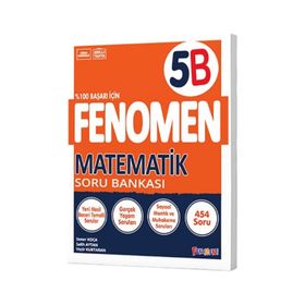 Fenomen Yayınları 5. Sınıf Matematik B Soru Bankası
