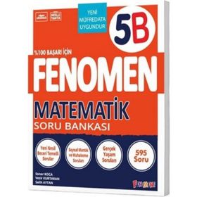 Fenomen Yayınları 5.Sınıf Matematik B Soru Bankası