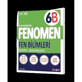 Fenomen Yayınları 6. Sınıf Fen Bilimleri B Soru Bankası