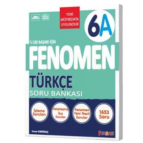 Fenomen Yayınları - 6. Sınıf Türkçe A Soru Bankası