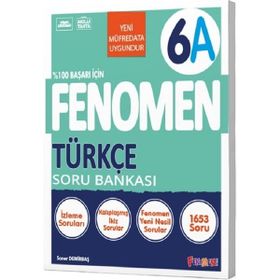 Fenomen Yayınları - 6. Sınıf Türkçe A Soru Bankası