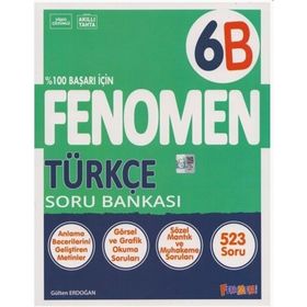Fenomen Yayınları 6. Sınıf Türkçe B Soru Bankası