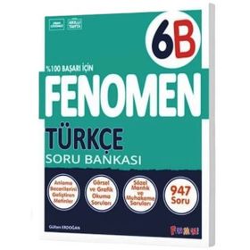 Fenomen Yayınları 6. Sınıf Türkçe B Soru Bankası