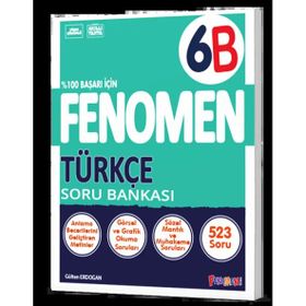 Fenomen Yayınları 6. Sınıf Türkçe B Soru Bankası
