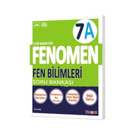 Fenomen Yayınları 7. Sınıf Fen Bilimleri A Soru Bankası