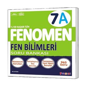 Fenomen Yayınları 7. Sınıf Fen Bilimleri A Soru Bankası