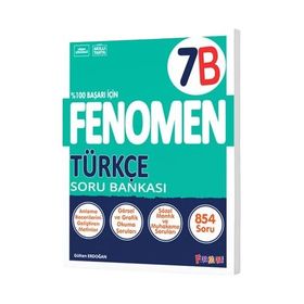 Fenomen Yayınları 7. Sınıf Türkçe B Soru Bankası
