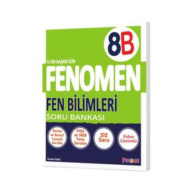 Fenomen Yayınları 8. Sınıf Fen Bilimleri B Soru Bankası