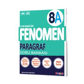 Fenomen Yayınları 8. Sınıf Fenomen A Paragraf Soru Bankası