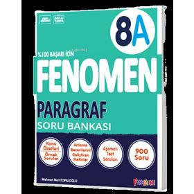 Fenomen Yayınları 8. Sınıf Fenomen A Paragraf Soru Bankası